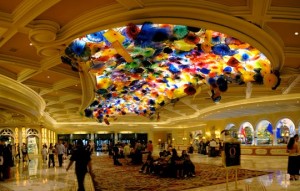 Dale Chihuly Glass ceiling!