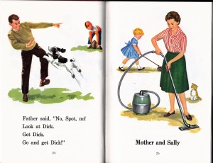 Dick and Jane with Parents